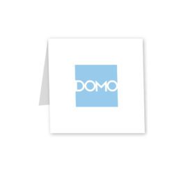 Handwritten Note on Domo Card